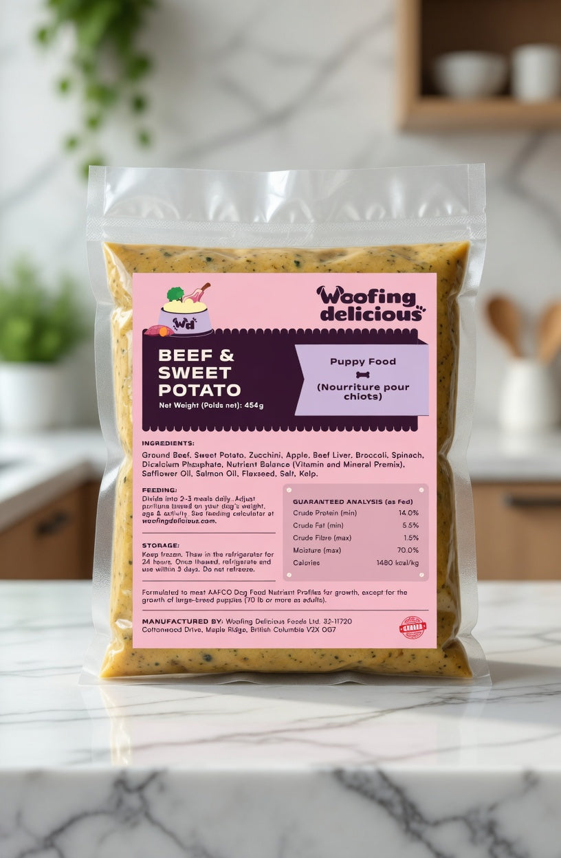 Beef and Sweet Potato - Puppy Food