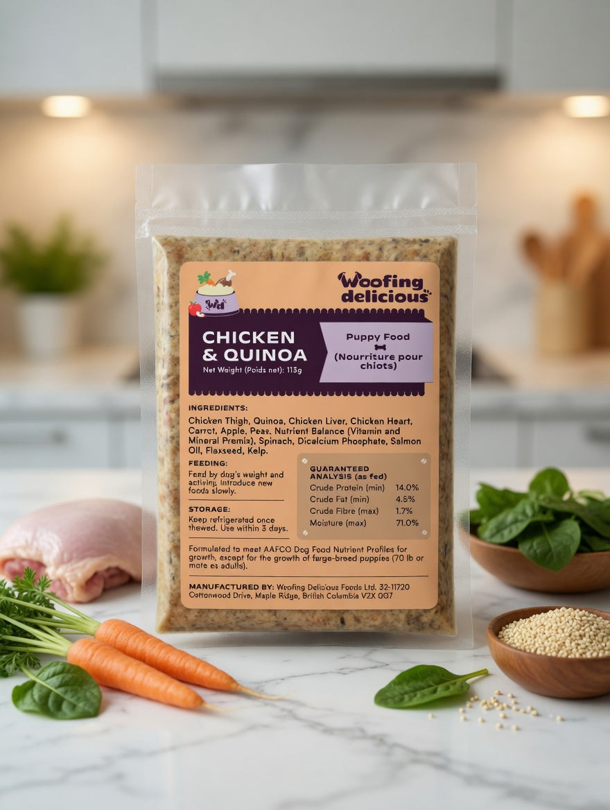 Chicken and Quinoa - Puppy Food